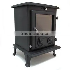 Antique Outdoor Decorative Cast Iron Wooden Stove thumbnail-1