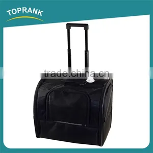 Hot Selling Travel Pet Luggage Carrier Portable Dog Trolley Bag thumbnail-1