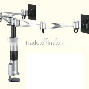 V SHAPE Desk FIXING TWIN LCD Monitor Arm thumbnail-1