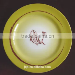 Food Grade Round Shape 100% Melamine Serving Plate /Plastic Bowl thumbnail-6