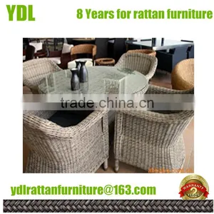Youdeli Outdoor Round Rattan High Quality Dining Set thumbnail-1