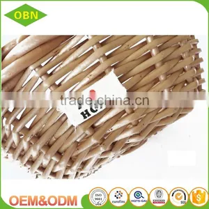 China Customized Cheap Decorative Stylish Christmas Empty Mini Gift Wicker Baskets Wholesale thumbnail-6