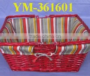 Wicker Basket for Shopping thumbnail-1