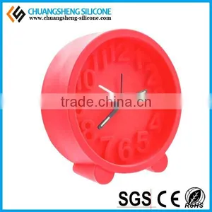 Round Silicone Clock ,time Clock, Table Clock thumbnail-5