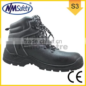 NMSAFETY SBP Cow Leather Composite Toe Cap Anti Punction Sole Without Steel Plate Light Weight PU Sole Safety Shoes thumbnail-1