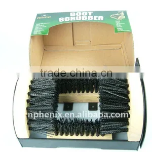 Utility Boot and Shoe Brush&scraper With Folding Step thumbnail-1