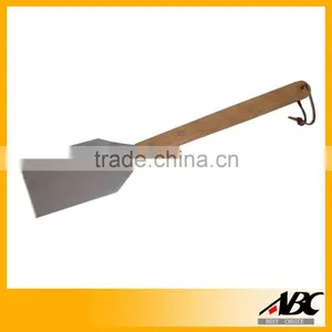 Food Safety Wooden Hanlde BBQ Spatula thumbnail-2
