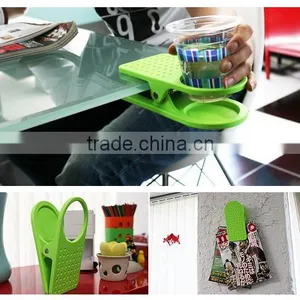 Creative Cup / Bottle Holder Clip Used for Desk or Table , Mixed Colors thumbnail-6