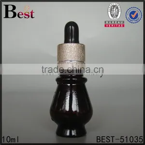 10ml Unique Design Glass Dropper Bottle With Eye Dropper thumbnail-1