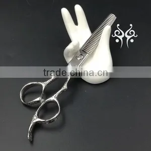 QJ-HS102 Convex Blade Japan VG-10 Cobalt Steel Hair Scissors Wholesale thumbnail-6