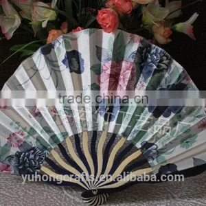 Best Gift Bamboo Fabric Hand Fan thumbnail-2