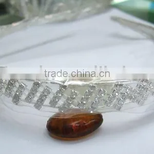 Women Fashion Accessoreis Rhinestone Headwear Wedding Tiaras thumbnail-1