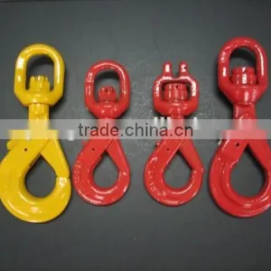 2015 Reliable G80 Rigging European Forged Self Locking Swivel Safety Hook thumbnail-4