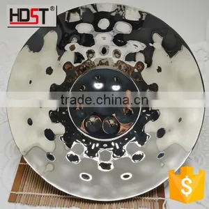 2015 Restaurant Stainless Silver Fruit Dish Wholesale Round Fruit Dish thumbnail-2