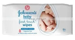 Johnsons Baby First Touch Wipes thumbnail-1