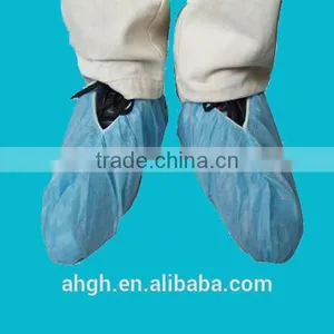 Non Skid Shoe Cover,PP Disposable Shoe Cover,Disposable Anti-skid Nonwoven Shoe Cover thumbnail-4