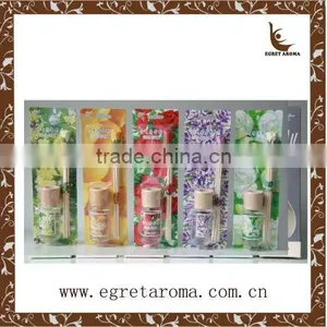 EA3-0954 Ocean Fragrance Sola Flower Diffuser Essential Oil Diffuser With Rattan Sticks thumbnail-3