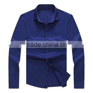 Raidyboer Men's Solid Color Long Sleeve t Shirt 100%cotton With Placket Raidy Boer thumbnail-1
