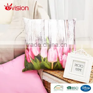 Digital Print Cushions With Filling,tulip Design Cushion,home Decor thumbnail-3