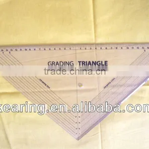 Kearing Brand,dressmaker Form Patchwork Craft Ruler,good Acrylic Sewing Triangle Grading Set Square for Patchwork #T046 thumbnail-1