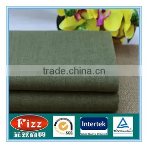 Cheap and Hight Quality 100% Cotton Dyed Canvas Fabric 32*18 130*68 185gsm Fabric thumbnail-1