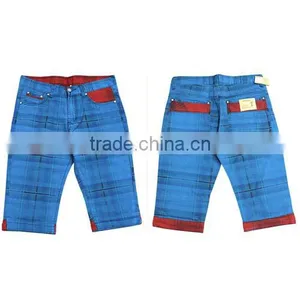 Phs0700 Casual Summer Short Man's Jeans Cotton Pants MOQ 300 thumbnail-1