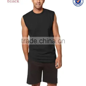 Wholesale Good Quality Comfortable Men Sleeveless t Shirts thumbnail-2
