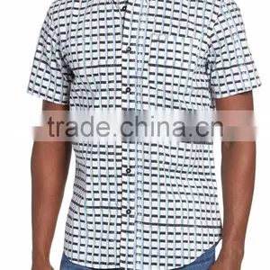 Men's Multi-plaid Custom Button Down Shirt thumbnail-1