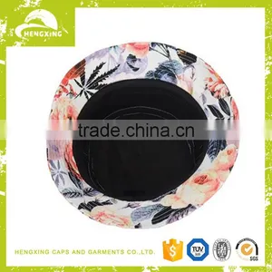 Custom Fabric Camo Colorful Bucket Cap Pattern thumbnail-3