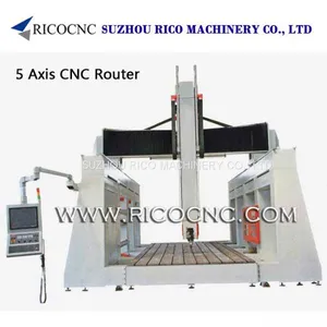 5 Axis RTCP Big Mould Making CNC Router Machine 5ATC3060SC thumbnail-1