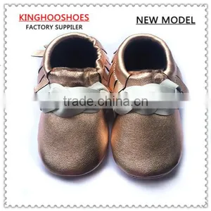 Superman Cow Leather Soft Sole Genuine Leather Baby Boys Shoes thumbnail-2
