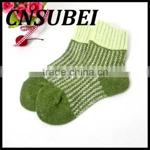 China Supplier Customized Winter Child Baby Colorful Rabbit Wool Tube Socks thumbnail-2