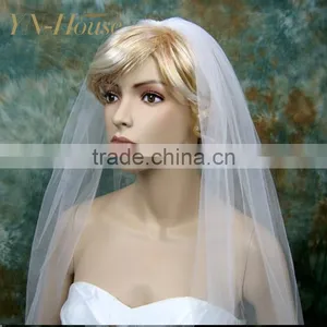 2016 Hot Sale Soft One-layer Bridal Veil/Beautiful Lace Wedding Veil thumbnail-3