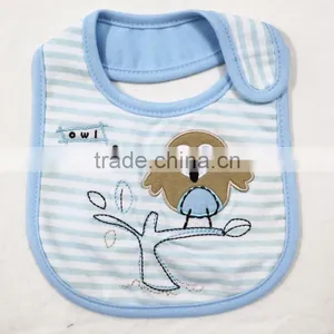 Fashion Design Cute Animal Baby Bibs Three Layers Waterproof Baby Bandana Drool Bibs thumbnail-2