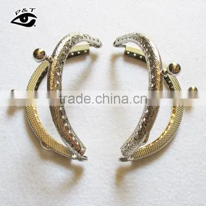 8.5CM Wholesale Fashion Metal Purse Frame for Bag Cluth Purse Frame Metal Frame thumbnail-5