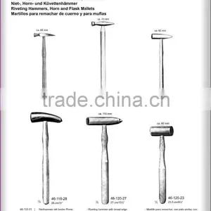 Riveting Hammers,horn and Flask Mallets thumbnail-1