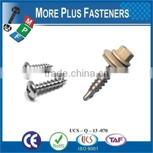 Taiwan Tapping Screw #10-12 x 1" Phillips Drive Flat Head Grade 18-8 Type A Point Stainless Steel Sheet Metal Screw thumbnail-1