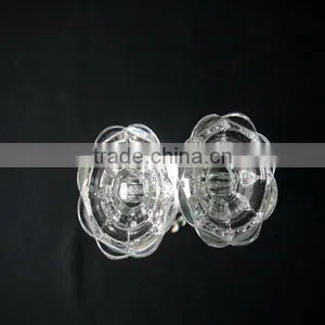 Hot Sales!K9 Crystal Candle Holder,Heart Shaped Crystal Candle Holder For Wedding Or Home Decoration thumbnail-2