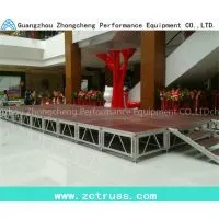 Stage System Performance Stage Flexible Plywood Aluminium Lighitng Stage thumbnail-1