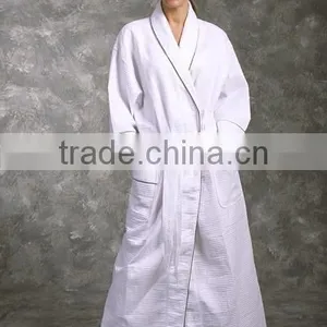 Hotel Knitted Waffle Bathrobe thumbnail-6
