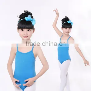 2016 OEM Children Kids Single/Double X-Back Ballet Sexy Dance Gymnastic Leotard For Girls thumbnail-2