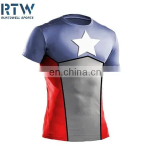 Custom Men's Sublimation Mma Rash Guard thumbnail-1