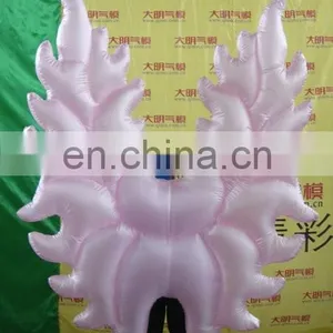 New Style Customized Pink Inflatable Wings Costume for Decoration thumbnail-1