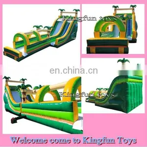 16L Giant Inflatable Wet Slide With Water Pool thumbnail-2