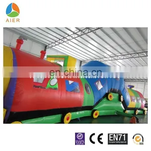 Inflatable Tunnel Castle, Train Inflatable Tunnel Game, Inflatable Tunnels for Kids thumbnail-2