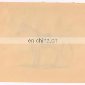 Indian Miniature Art Painting Royal Animal Wall Decor Original Water Color Paper Painting thumbnail-2