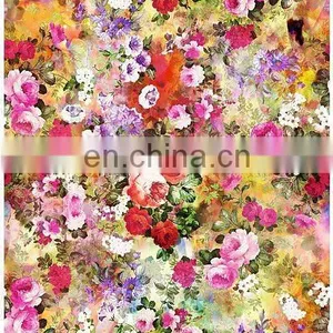Digital Printed Chiffon Fabric For Clothing thumbnail-1