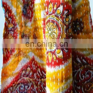 Indian Old Kantha Scraves thumbnail-3