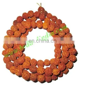 Rudraksha Beads String (mala) 5 Mukhi (five Face), Size: 8mm thumbnail-1