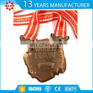 BSCI Factory Supply Cheap Custom Logo Running Award Sport Metal thumbnail-5